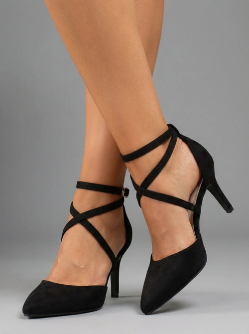 Donna Classica – Heeled Sandal with Adjustable Ankle Strap