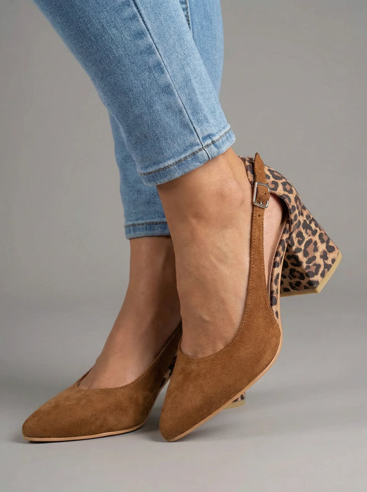 Venezia Classico – Animal Print Slingback Heel
