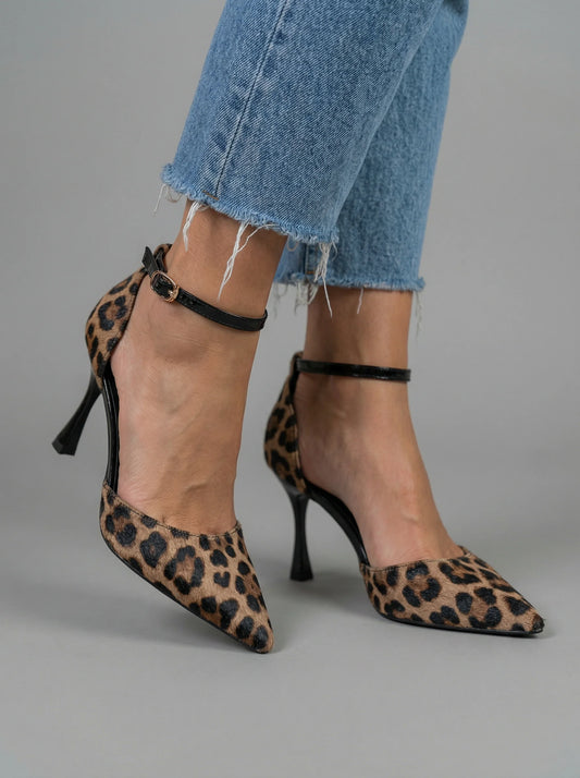 Cielo – Sky Blue Heeled Sandal with Soft Leather