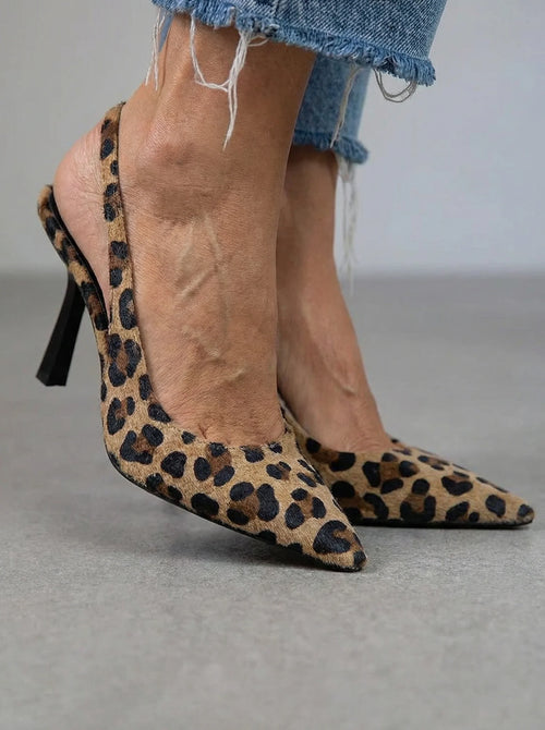 Wild Style – Animal Print Heeled Sandal